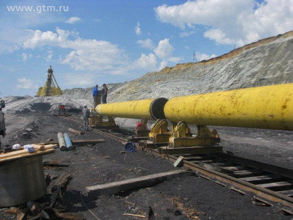 Ремонт подкоса стрелы ЭШ 40.100 для ОАО «Разрез Тулунский»